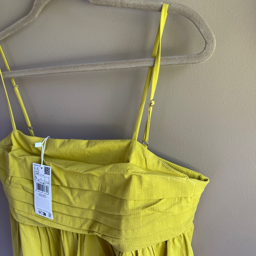 NWT! Mango Draped neckline dress, US 10 (Large) - Picture 4 of 7